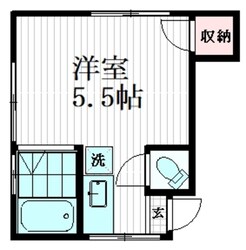 旗の台 広瀬荘の物件間取画像